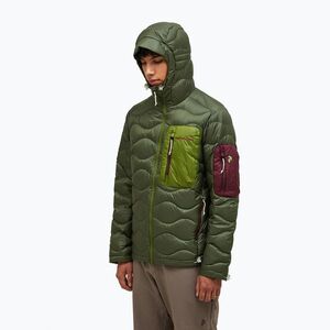 Férfi pehelykabát Peak Performance Helium Utility Down Hood Pine Needle/Mosswood (Helium Utility Down G79848160) kép