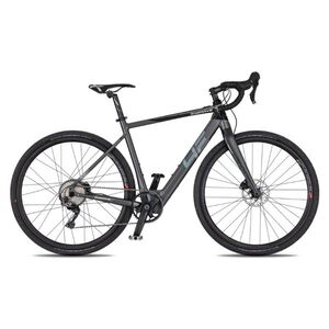 Gravel elektromos kerékpár 4EVER ENGRAVE PRO 28", beépített akkumulátor, SHIMANO GRX 1x11 egysebességes hajtásrendszer, SCHWALBE gumiabroncsok kép