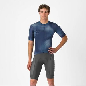 CASTELLI Rövid kerékpáros nadrág kantárral - COMPETIZIONE 2 KIT - szürke kép