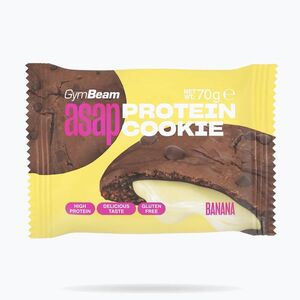 Fehérjeszelet GymBeam ASAP 70 g banana (ASAP 108133) kép