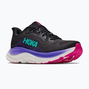 Női futócipők Hoka Clifton 11 black/neon nebula (Clifton 11 1176573-BNNN) kép