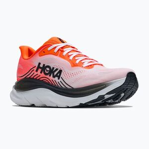 Férfi futócipők HOKA Clifton 11 Wide neon tangerine/frost (Clifton 11 Wide 1177538-NNTN) kép