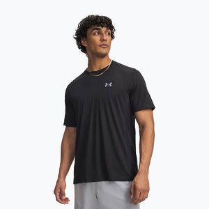 Férfi edző póló Under Armour Tech Utility SS black/steel (Tech Tech Utility 6013801-001) kép