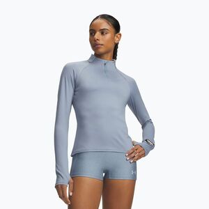 Női futópulóver Under Armour Velociti Half Zip blue wind/reflective (Velociti Half Zip 6013913-448) kép
