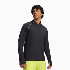 Férfi futópulóver Under Armour Velociti Half Zip ultimate black/reflective (Velociti Half Zip 6013909-008) kép