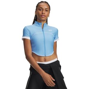 Női rövid ujjú edzőpóló UNDER ARMOUR UA HeatGear Novelty SS FZ kép