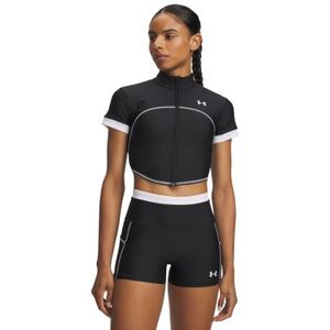 Női rövid ujjú edzőpóló UNDER ARMOUR UA HeatGear Novelty SS FZ kép