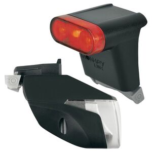 Első és hátsó lámpa szett SKS Monkeylight 50Lux/130Lumen CS Set Connect, csatlakozás MonkeyLink rendszerrel, megfelel a német StVZO előírásoknak kép