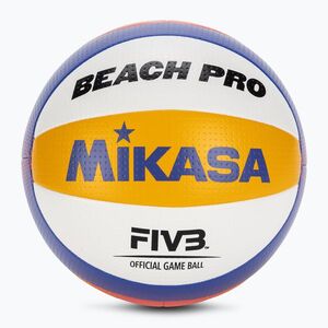 Mikasa BV550C fehér/kék/sárga strandröplabda 5 méret (BV550C) kép