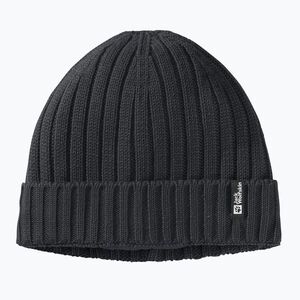 Jack Wolfskin Rib Knit téli sapka fekete (Rib Knit 1907122_6000) kép
