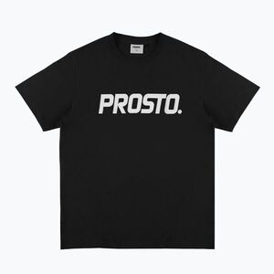 Férfi póló PROSTO Biglog fekete (Biglog KL252MTEE1011) kép