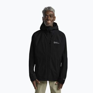 Férfi esőkabát Jack Wolfskin Tempest 2l fekete (Tempest 2l A63900_6000_A06) kép