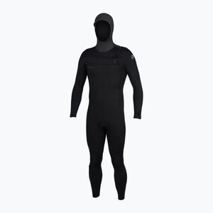 Férfi úszóhab O'Neill Epic 6/4 Mellzippes kapucnival fekete/fekete/fekete (Epic 6/4 Chest Zip with Hood 5649-A05) kép