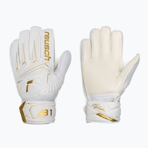 Reusch Attrakt AB1 Solid Junior white/gold gyerek kapuskesztyű (Attrakt AB1 Solid Junior 5672003-1130) kép