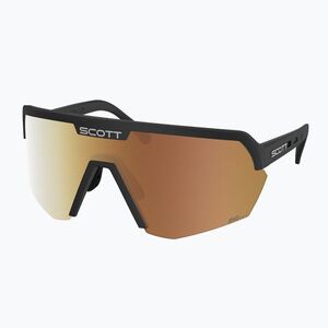 Napszemüveg SCOTT Sport Shield LS black/amp ls gold chrome (Sport Shield LS 289233) kép