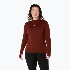 Női Termoaktiv pulóver ASICS Road Winter Seamless Top singed red (Road Winter Seamless 2012D277-200) kép
