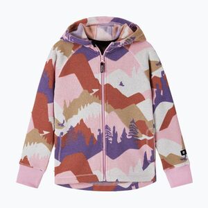 Gyerek polár pulóver Reima Northern Fleece Hoodie grey pink (Northern 5200044A-4505) kép