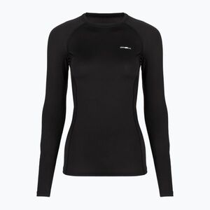 Női hosszú ujjú úszó felső O'Neill Basic Skins Rash Guard LS black (Basic Skins Rash Guard 5718-002) kép