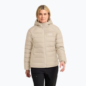 Női pehelykabát Jack Wolfskin Wild Pass Down Hoody Rds oyster (Wild Pass Down Hoody Rds A66374_A0084_A04) kép