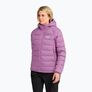 Női pehelykabát Jack Wolfskin Wild Pass Down Hoody Rds vivid orchid (Wild Pass Down Hoody Rds A66374_H0133_A04) kép