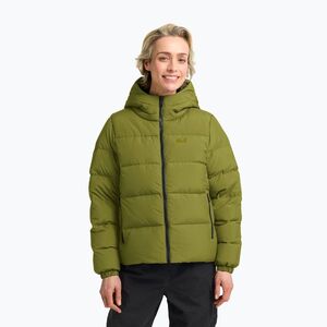 Női pehelykabát Jack Wolfskin Frozen Palace khaki green (Frozen Palace A65097_E0337_A04) kép