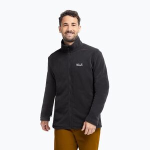 Férfi polár pulóver Jack Wolfskin Taunus 200 Full Zip black (Taunus 200 Full Zip A65797_6000_A06) kép