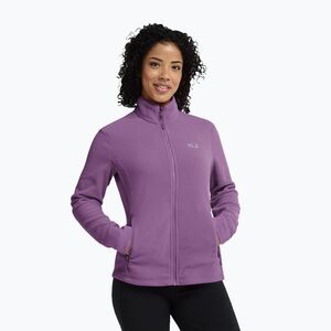 Női polár pulóver Jack Wolfskin Taunus 100 Full Zip vivid orchid (Taunus 100 Full Zip A65796_H0133_A04) kép