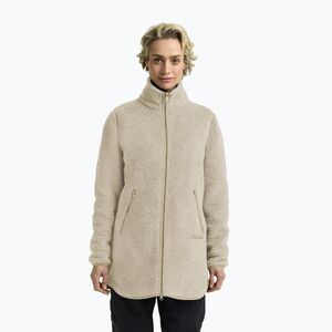 Női polár pulóver Jack Wolfskin High Curl Coat oyster (High Curl Coat A65074_A0084_A04) kép