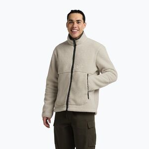 Férfi polár pulóver Jack Wolfskin Stone Lite oyster (Stone Lite A64997_A0084_A06) kép