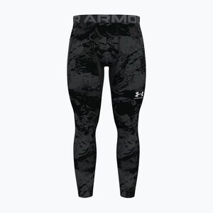Férfi edzőleggingsek Under Armour HG Armour Leggings black/white (HG Armour 6016932-001) kép