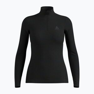 Női Termoaktiv pulóver ODLO Merino 200 Bl Top Turtle Neck black (Merino 200 Bl Top Turtle Neck HZ LS 111501/15000) kép