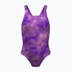 Gyerek egyrészes fürdőruha Nike Hydrastrong Multi Pr light magenta (Hydrastrong Multi Print Fastback NESSG048-561) kép