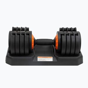 Állítható kézi súlyzó GymBeam Dumbbell Adjustable 20 kg black (Dumbbell Adjustable 74329) kép
