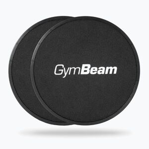 Szenzorikus korong GymBeam Core Sliders 2 pack black (Core Sliders 36340) kép