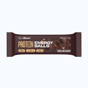 Fehérjeszelet GymBeam Protein Energy Balls 45 g coca/cashew (Protein Energy 118921) kép
