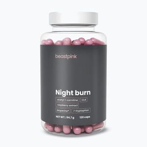 Zsírégető GymBeam Night Burn 120 kapsułek (Night Burn 44245) kép