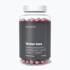 Kiegészítő GymBeam Water Loss - BeastPink 90 kapsułek (Water Loss - BeastPink 62842) kép