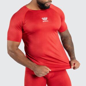 Funkcionális póló Iron Aesthetics Evolution, piros kép