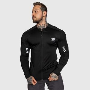 Cipzáros sportfelső Iron Aesthetics Unstoppable, fekete kép