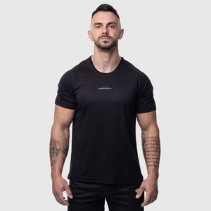 Férfi sportpóló Iron Aesthetics Training, fekete kép