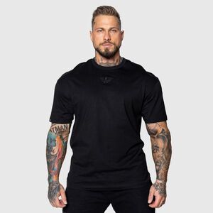 Oversized póló Iron Aesthetics 3D, fekete kép