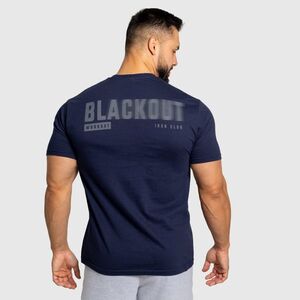 Férfi póló Iron Aesthetics Blackout, navy kép