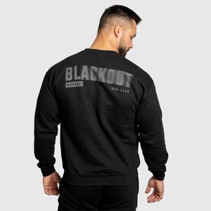 Férfi pulóver Iron Aesthetics Blackout, fekete kép