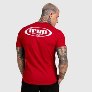 Férfi póló Iron Aesthetics Loop, piros kép