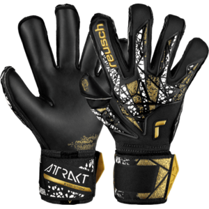 Reusch Attrakt Gold X Evolution Cut Finger Support Goalkeeper Gloves kép