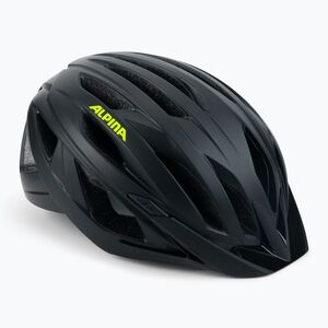 Kerékpáros sisak Alpina Parana black neon/yellow matte (Parana A9755232) kép