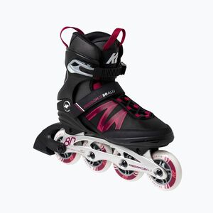 Női görkorcsolya K2 Freedom III 80 Alu fekete-rózsaszín 30H0621.1.1.1.065 (Freedom III 80 Alu 30H0621.1.1.065) kép