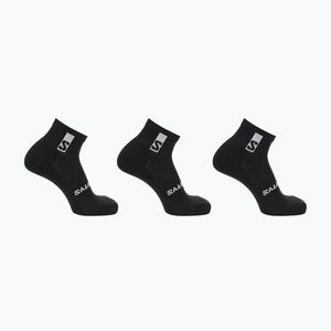 Salomon Everyday Ankle trekking zokni 3 pár fekete/fekete/fekete/fekete (Everyday Ankle LC2086600) kép