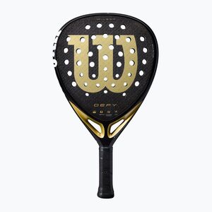 Wilson Defy V1 fekete/ arany ütő (Defy V1 Padel WR173711) kép