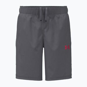Gyerek rövidnadrág Under Armour Tech Utility Woven Shorts castlerock/mod gray/racer red (Tech Utility Woven 6013834-025) kép
